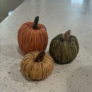 Target Harvest Pumpkin Decor Set - Orange, Green, Tan